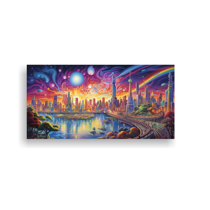 GENERICO - Pintura Moderna De Lienzo Para Dormitorio En 60x30 Cm