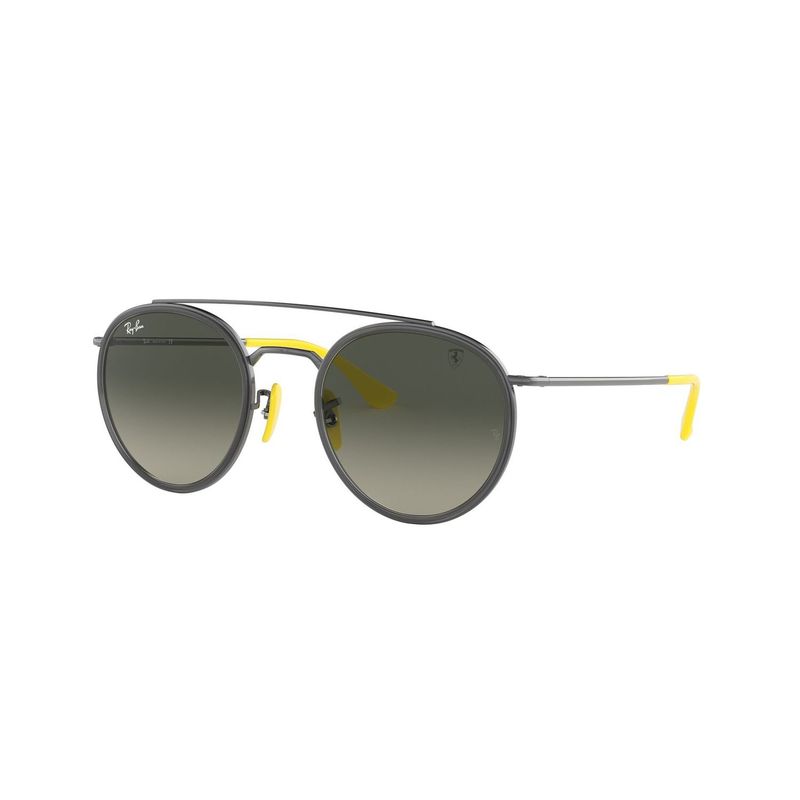 RAY BAN - Lentes de Sol  RB3647M Round Metal Legend FERRARI Amarillo.