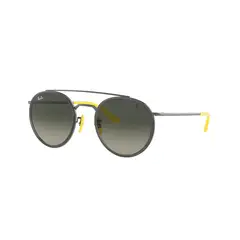 RAY BAN - Lentes de Sol RB3647M Round Metal Legend FERRARI Amarillo.