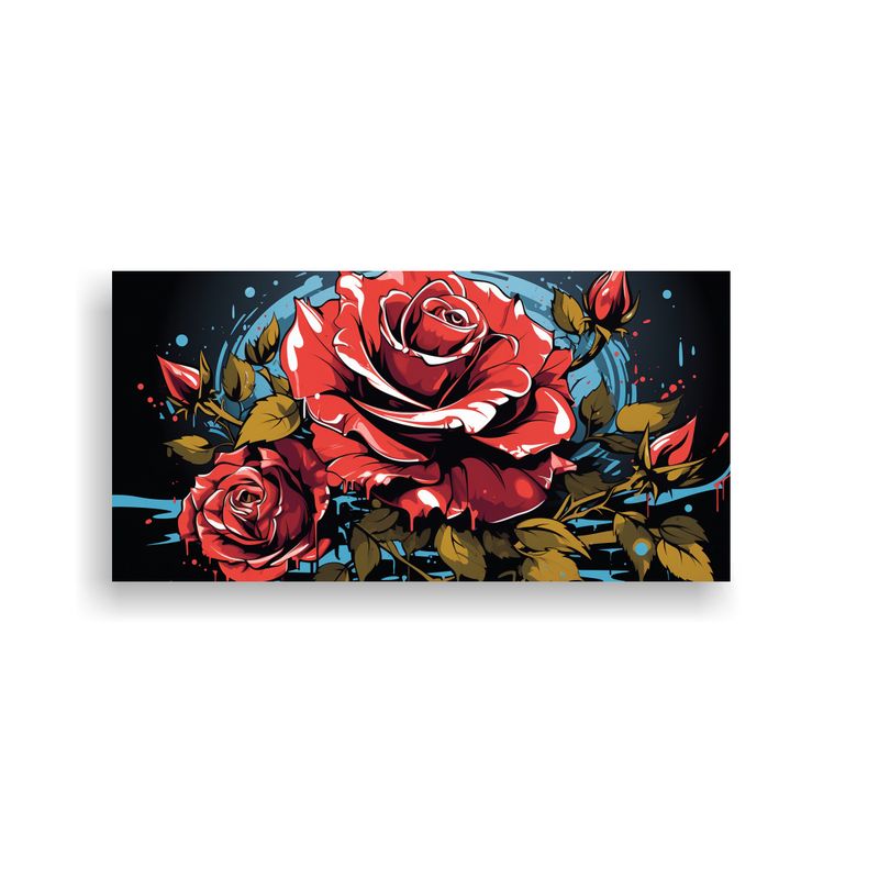 GENERICO - Cuadro De Tela De Alta Calidad Con Diseño De 80x40 Cm