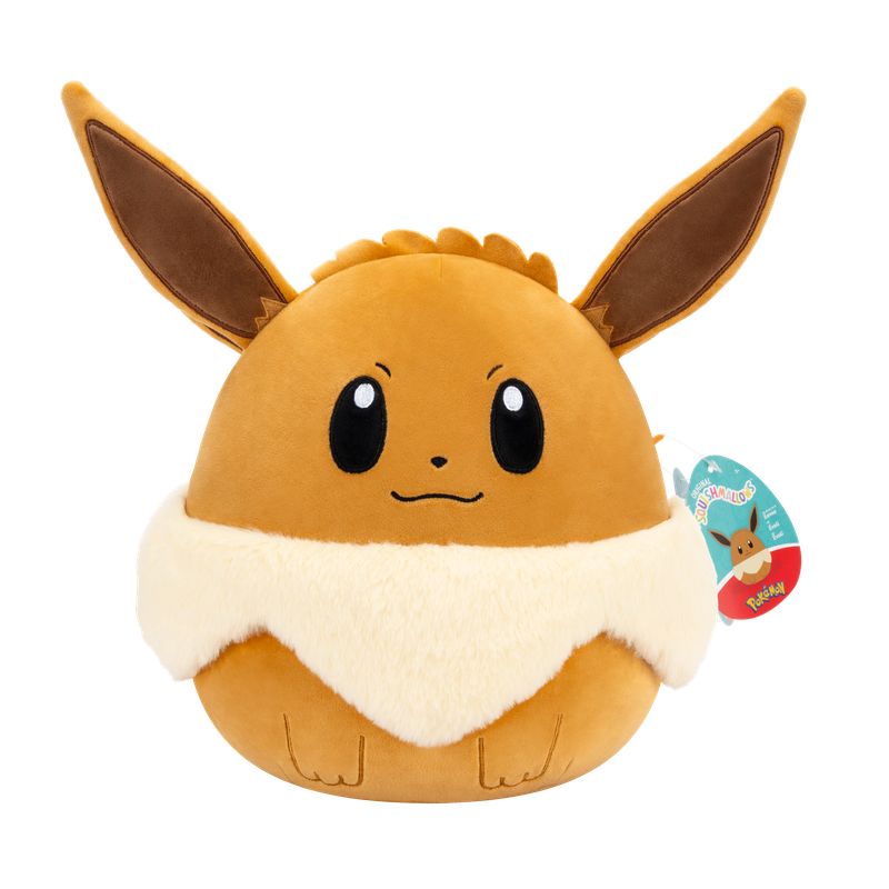 SQUISHMALLOWS - Peluche Pokémon Eevee 25 Cm Squishmallows