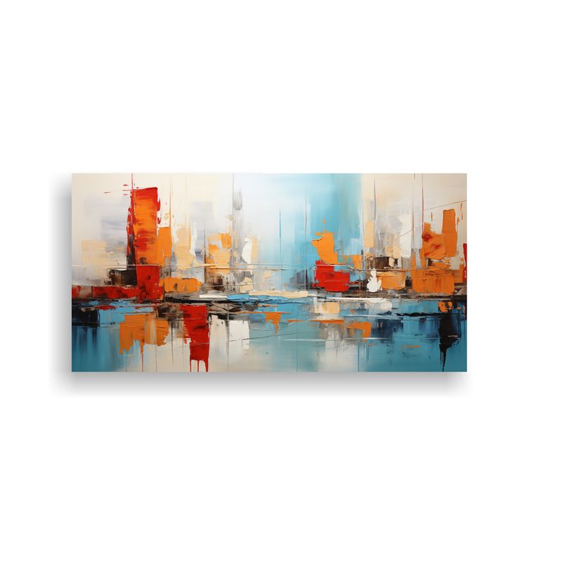 GENERICO - Pinturas Decorativas De Equilibrio Visual Audaz Y 80x40 Cm