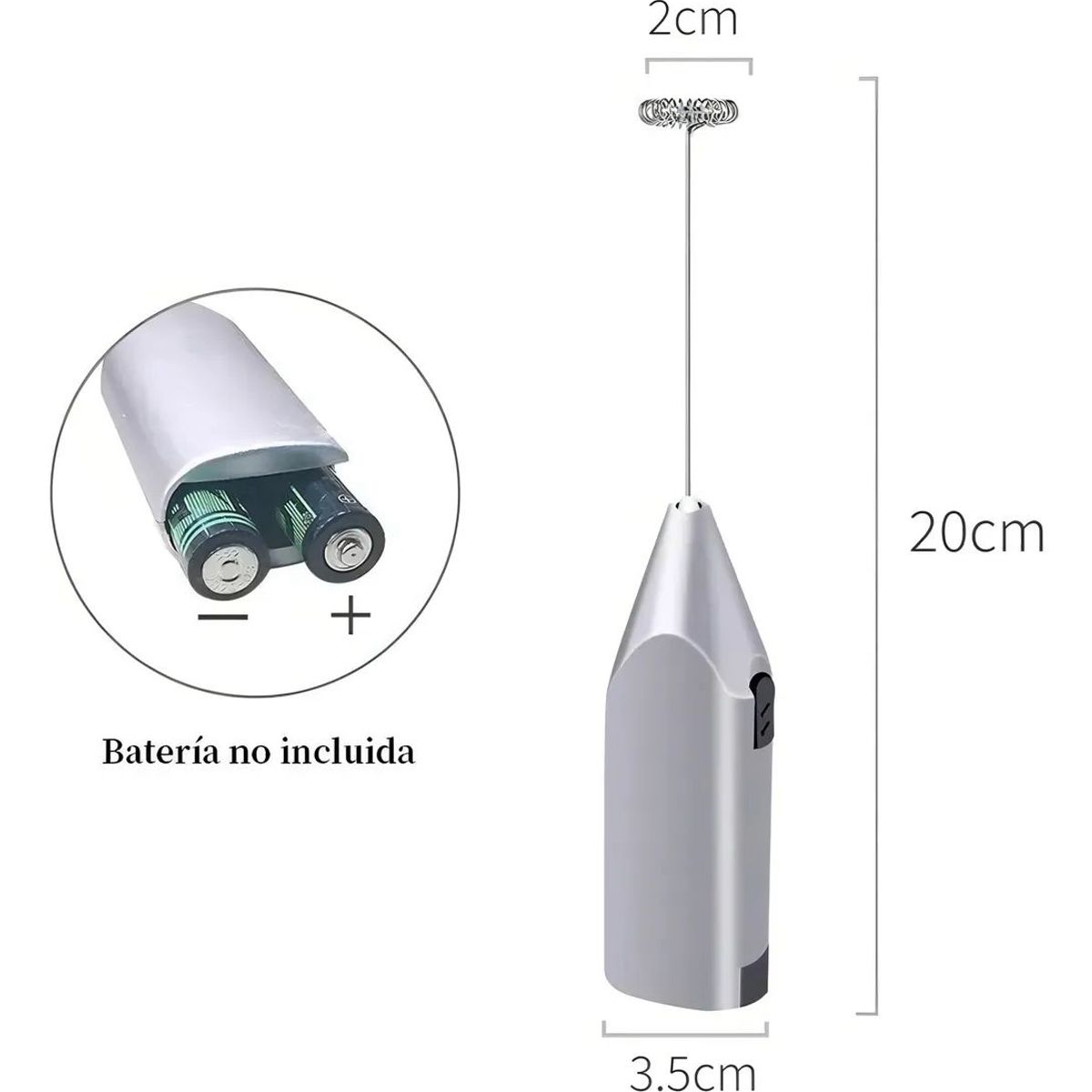 MOVI - Revolvedor Batidor Espumador De Café Y Bebidas.