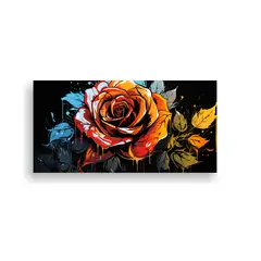 GENERICO - Pintura En Lienzo Sublimada Living Design Con 80x40 Cm