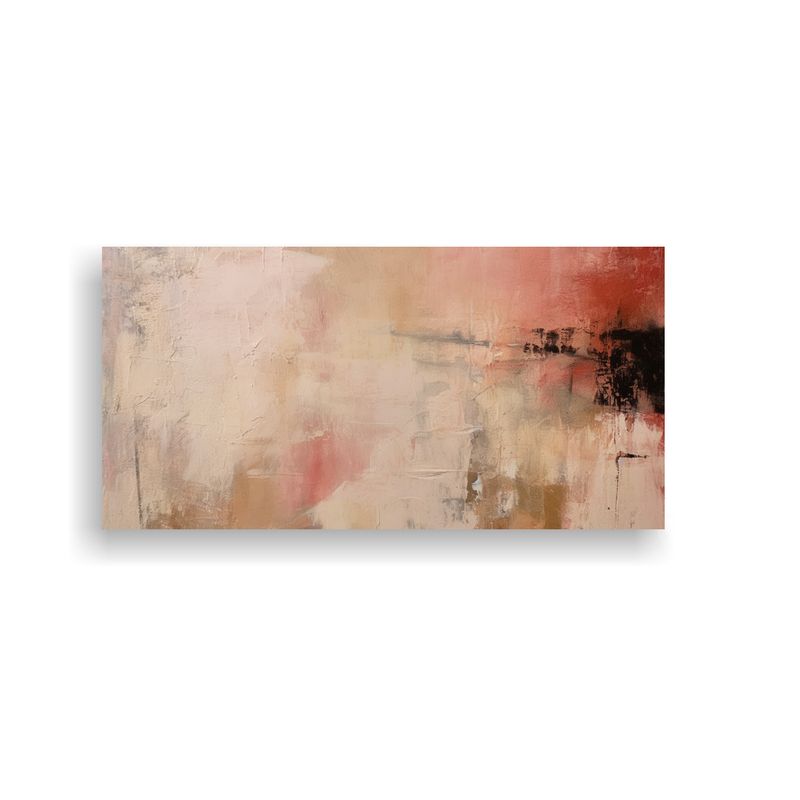 GENERICO - Pintura Abstracta Con Colores Mixtos En Estilo 80x40 Cm