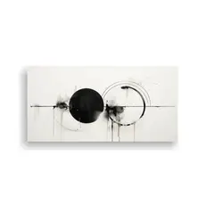 GENERICO - Cuadros Modernos Abstractos De Fantasía En 80x40 Cm