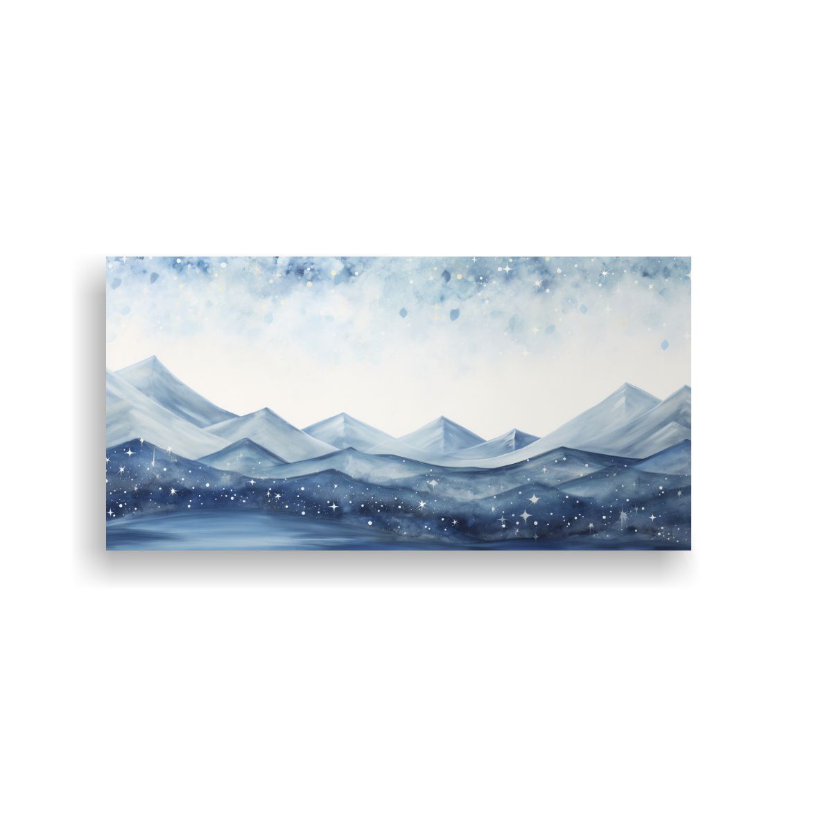 GENERICO - Arte Para El Hogar Paisaje De Montaña Con Un 80x40 Cm