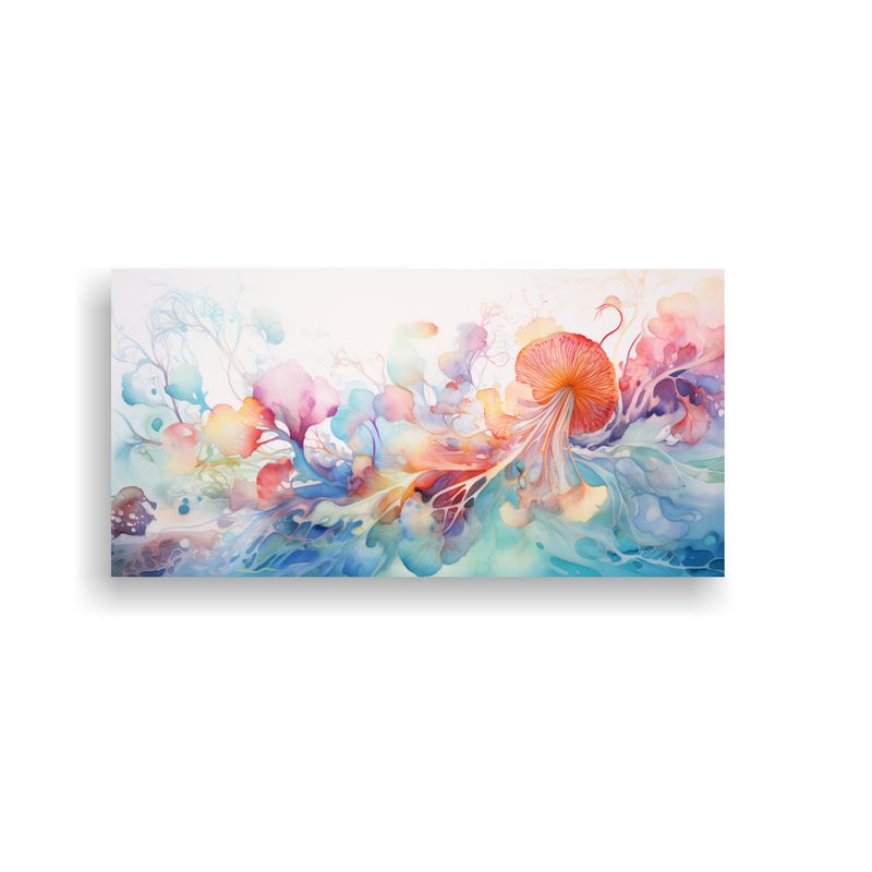 GENERICO - Pintura Decorativa Horizontal Duradera De Escena 100x50 Cm