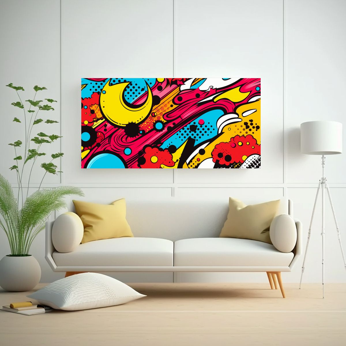 GENERICO - Cuadros Decorativos De Impacto Visual Con 100x50 Cm