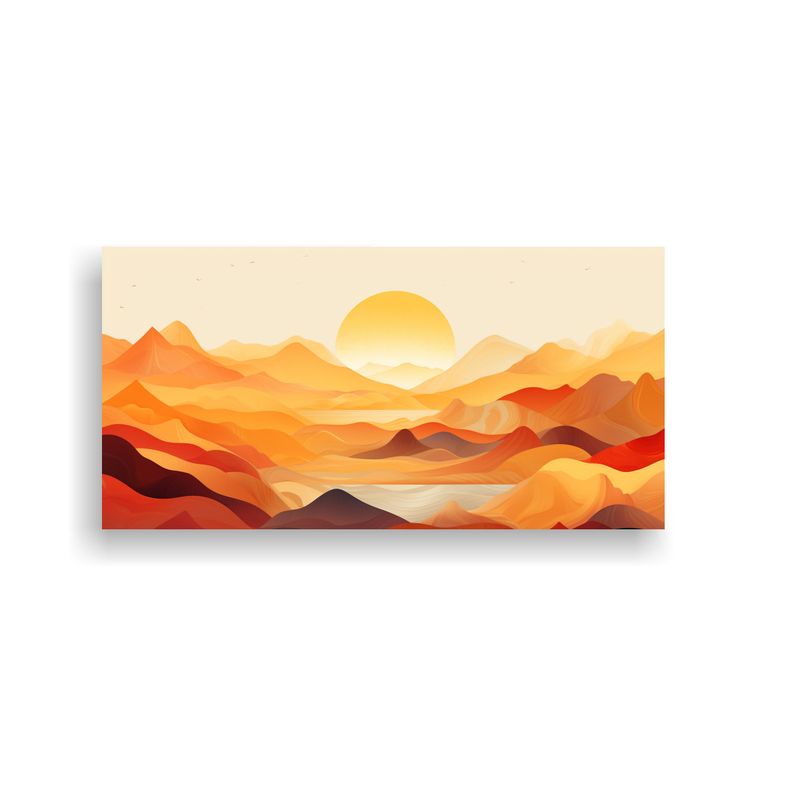 GENERICO - Pinturas De Decoración Inspiradas En El Diseño 80x40 Cm