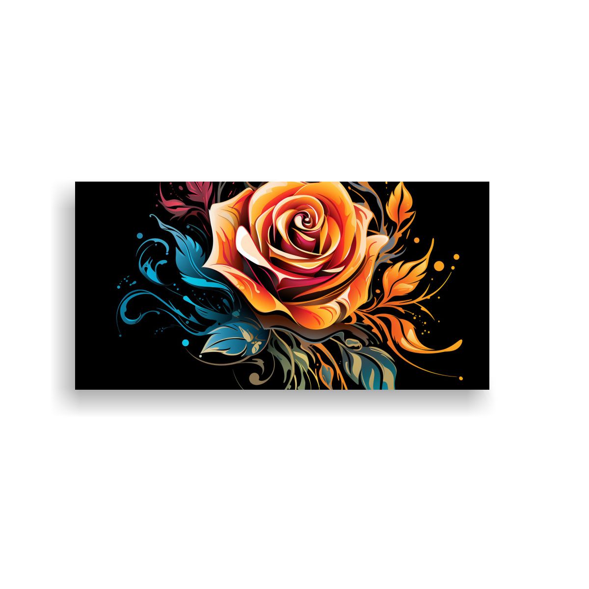 GENERICO - Pintura De Pared Rosa Estilo Graffiti 60x30 Cm