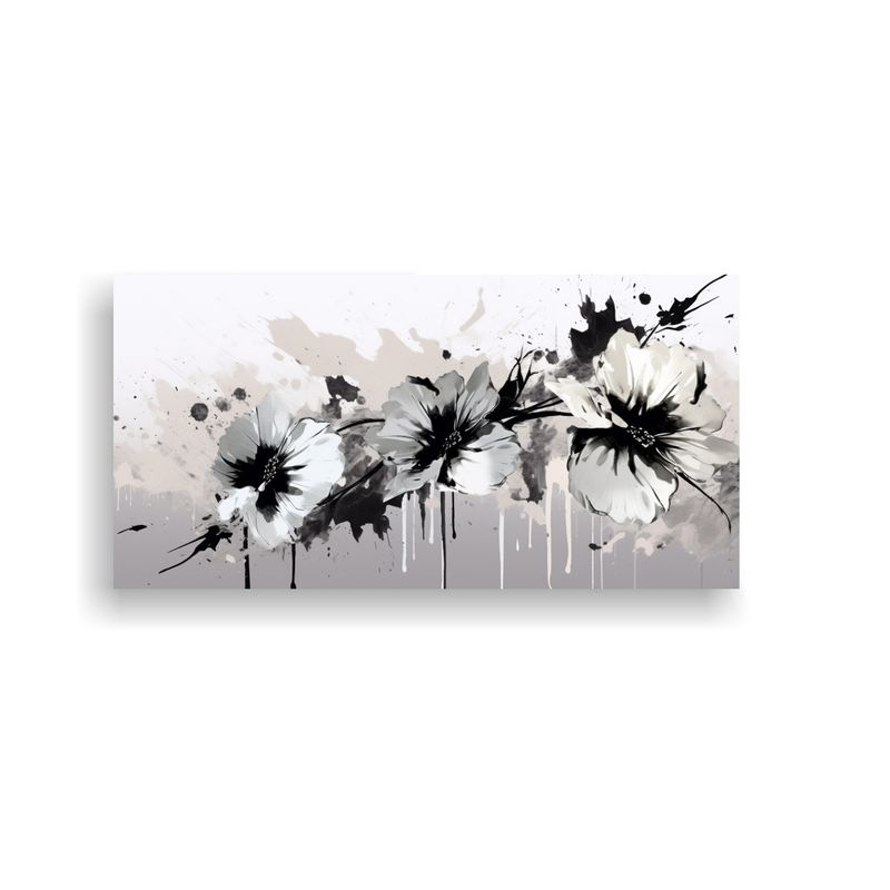 GENERICO - Cuadro Vanguardia Mural Atmosfera Neonoir Estilo 100x50 Cm