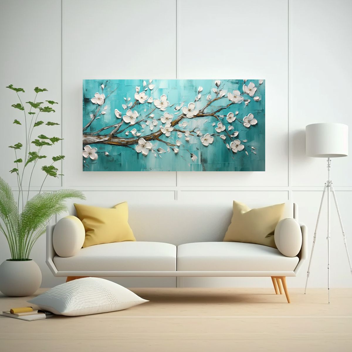 GENERICO - Lienzo De Tela Alta Calidad Para Cocina Pintura 80x40 Cm