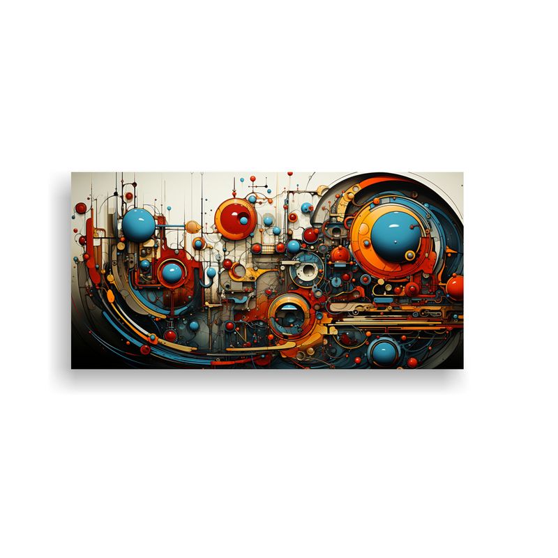 GENERICO - Pinturas Abstractas Modernas Para Decoración De 60x30 Cm