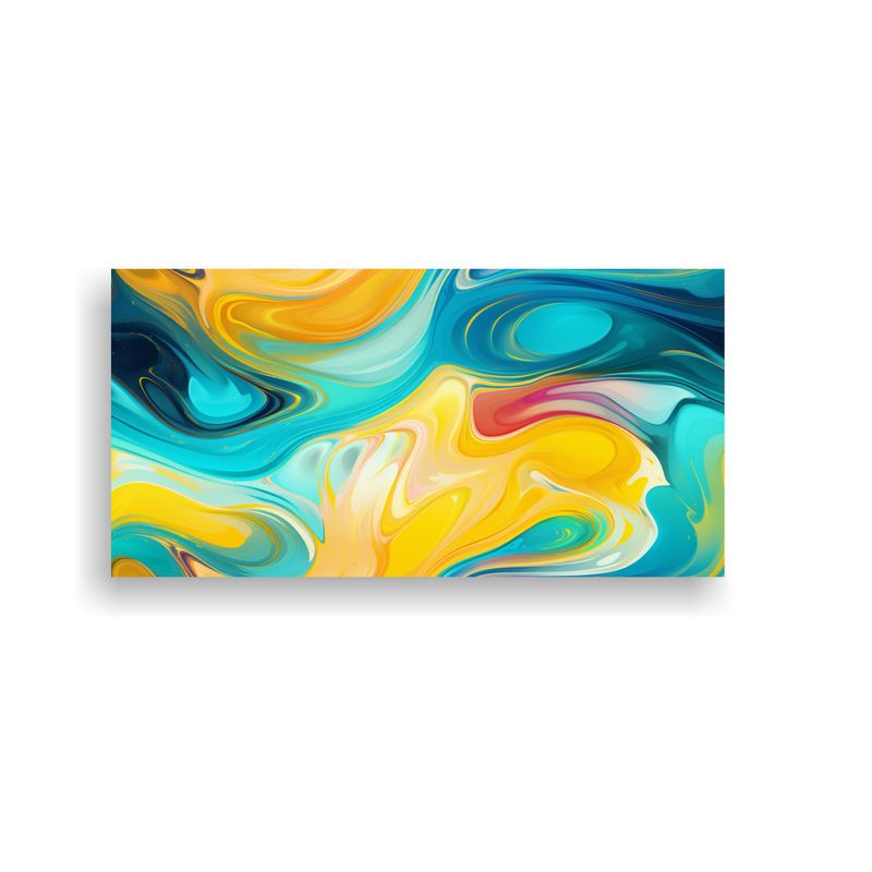 GENERICO - Pinturas Decorativas De Arte Moderno Belleza 80x40 Cm