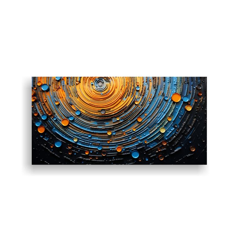 GENERICO - Pinturas Decorativas De Estilo Galería Con 100x50 Cm
