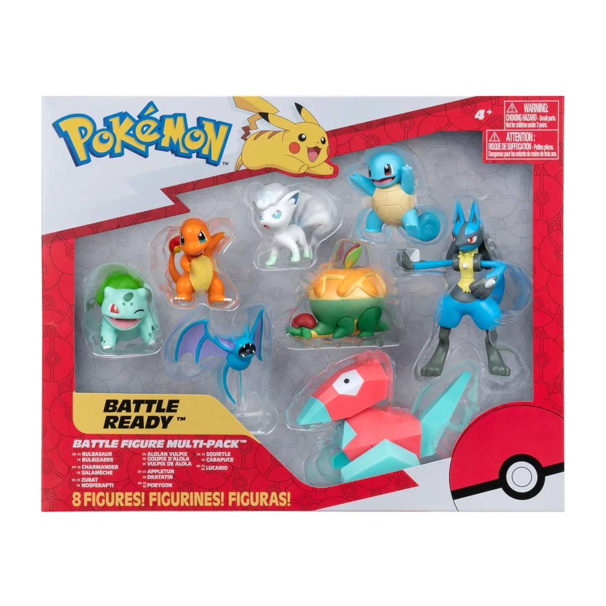 POKEMON - Set 8 Figuras de batalla Pokemon