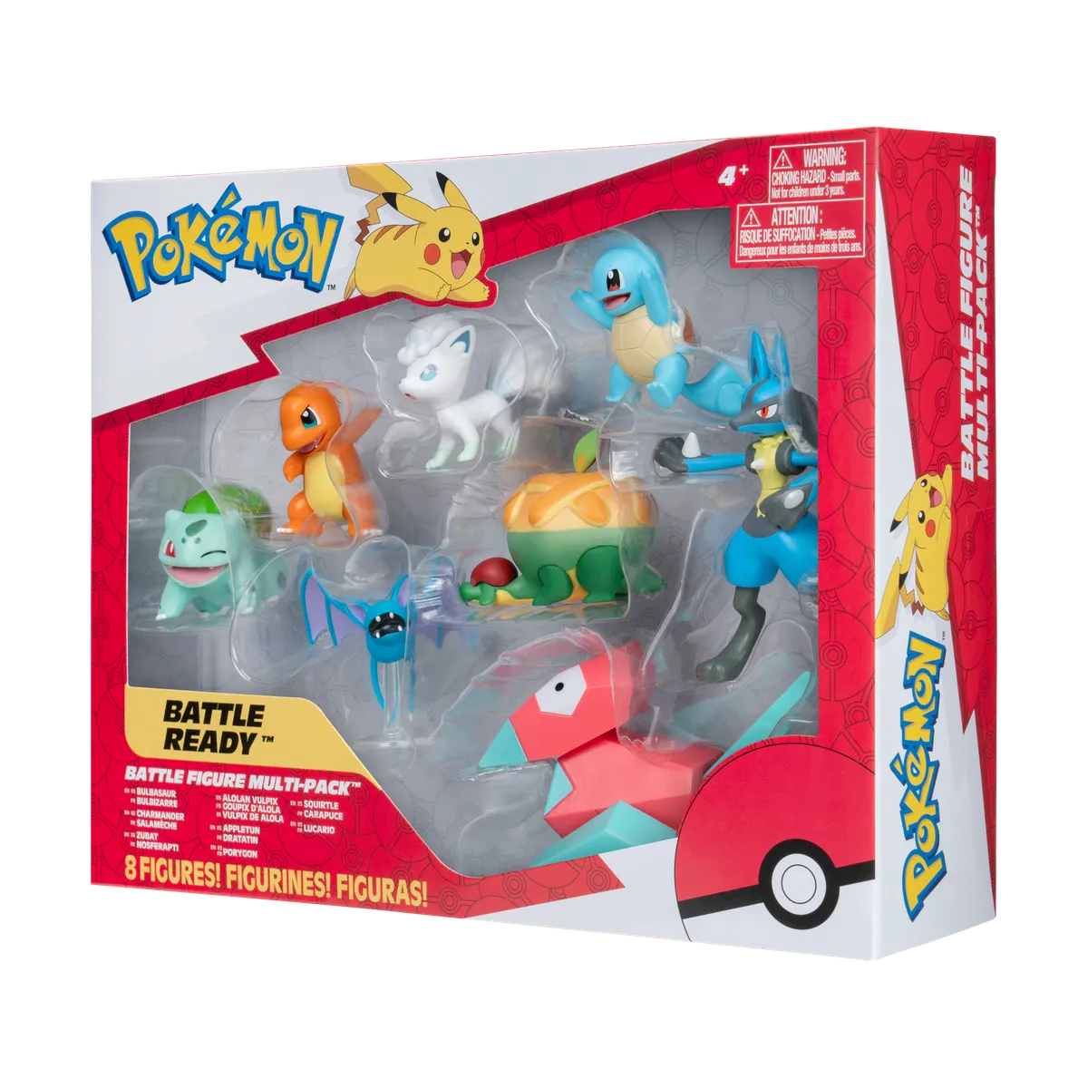 POKEMON - Set 8 Figuras de batalla Pokemon