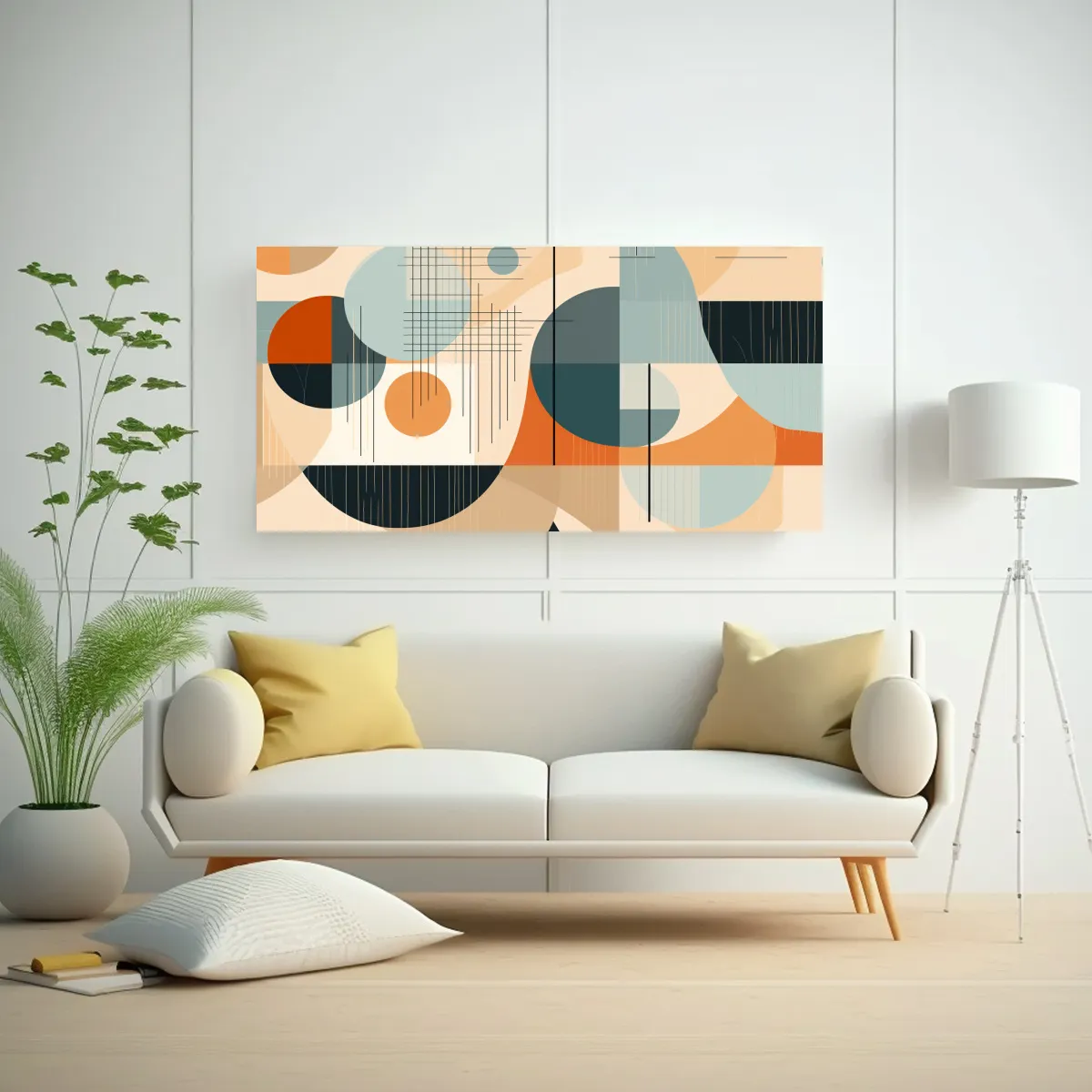 GENERICO - Pinturas Decorativas De Estilo Bohemio Y 80x40 Cm