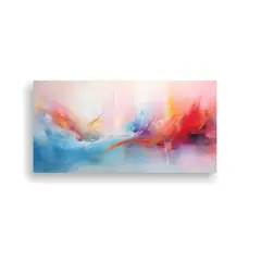 GENERICO - Cuadro Abstracto Para Sala Inspirado En 100x50 Cm