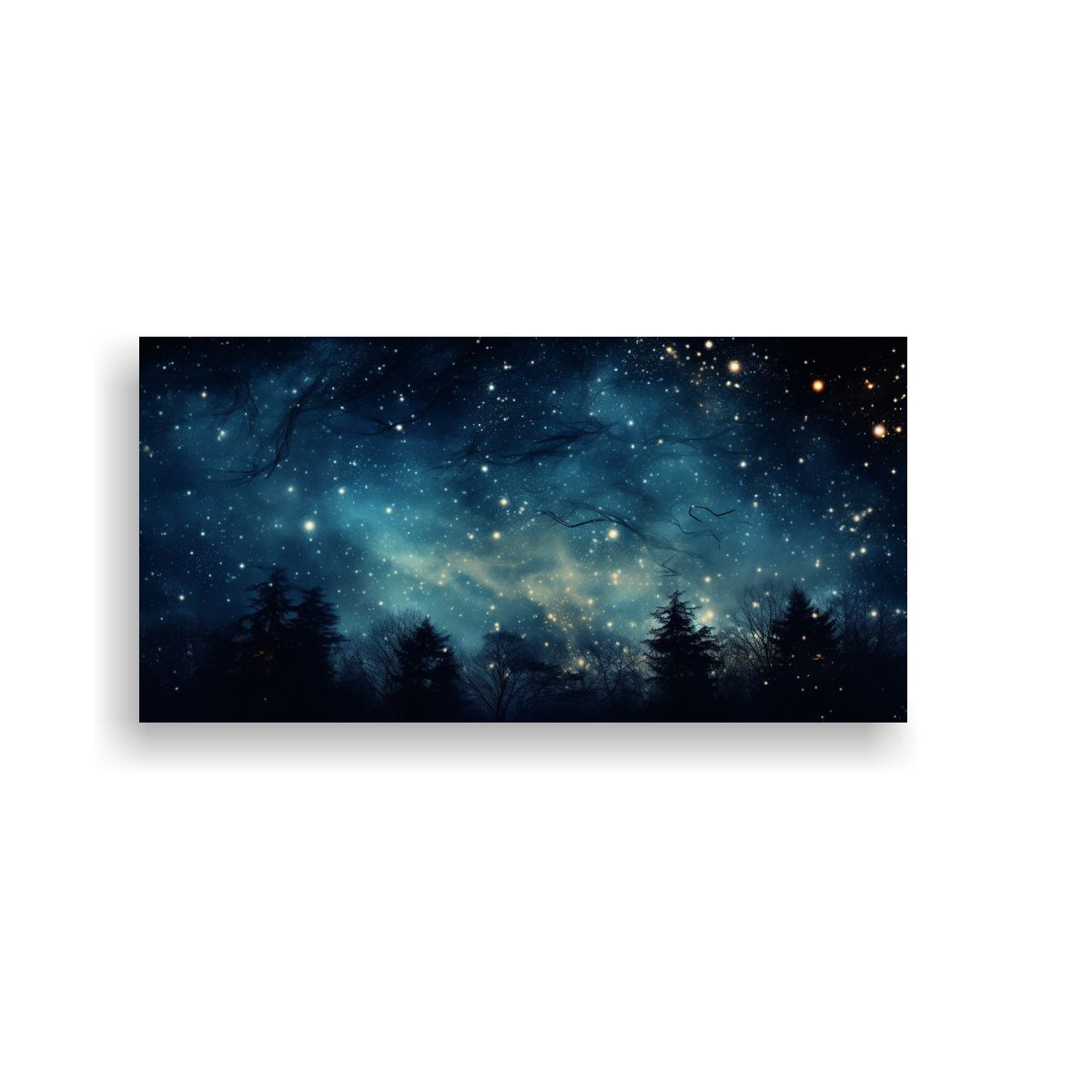 GENERICO - 1 Cuadro Hermoso Visual La Etérea Luminosidad De 80x40 Cm