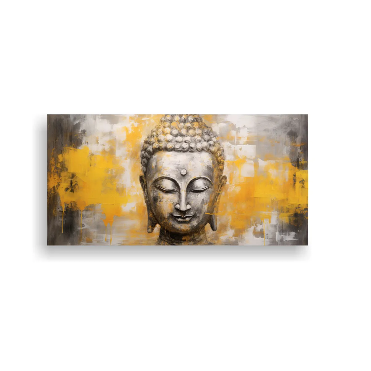 GENERICO - Cuadro Conceptual Abstracto De Belleza Buddha 100x50 Cm