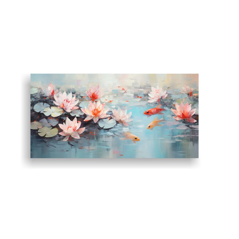 GENERICO - Pinturas Decorativas De Armonía De Colores Con 100x50 Cm