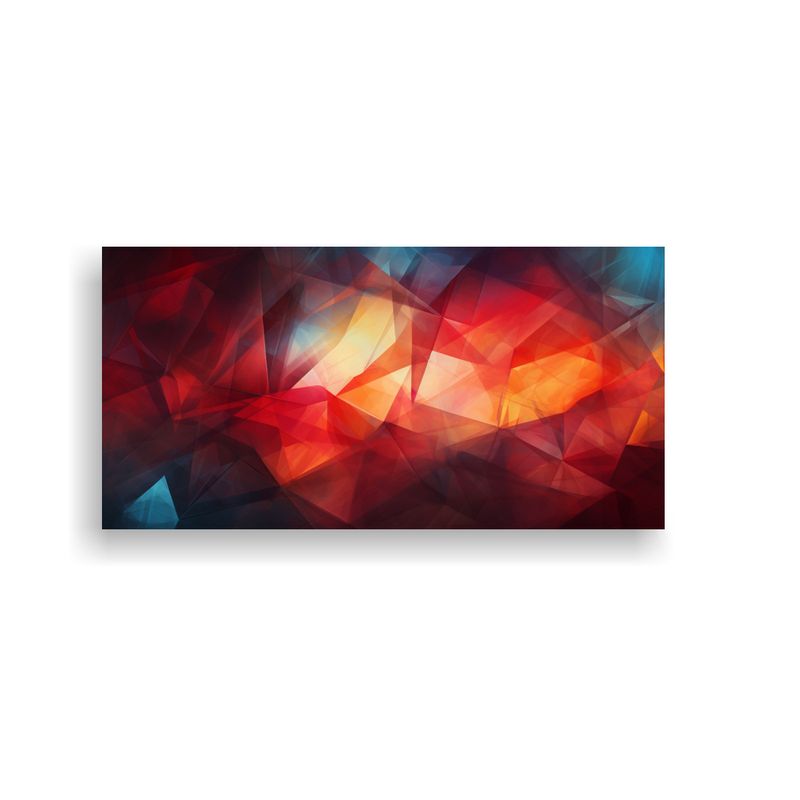 GENERICO - Pinturas De Decoración Abstracta Alegre 80x40 Cm