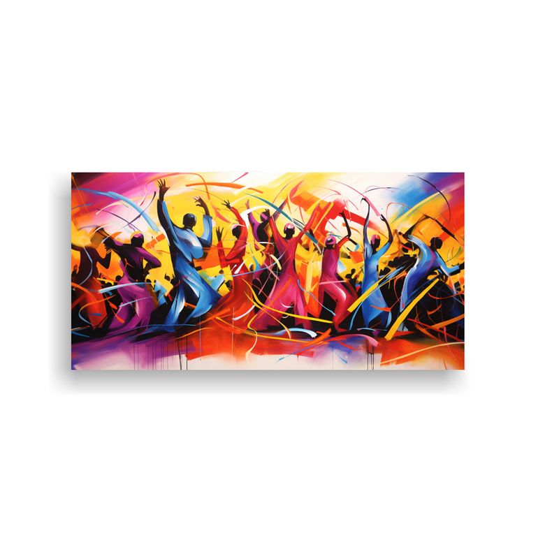 GENERICO - Pintura Decorativa Energía Viva En Una Belleza 60x30 Cm