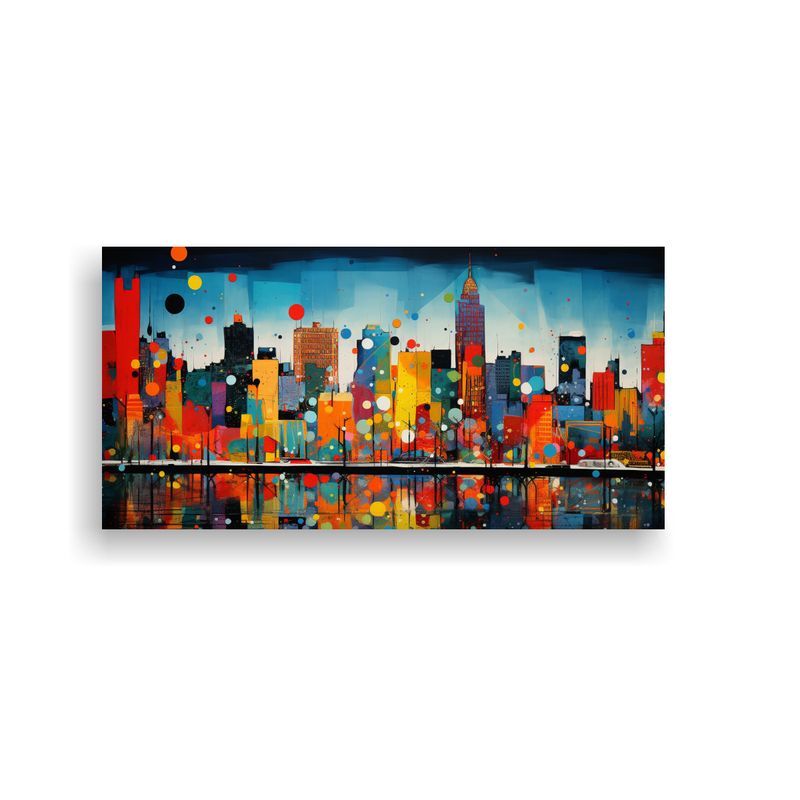 GENERICO - Pinturas Decorativas De Arte Estilo Galeria 60x30 Cm