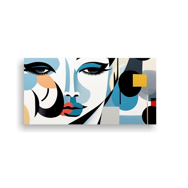 GENERICO - Cuadro Vintage Fantasia Craft Representación 100x50 Cm