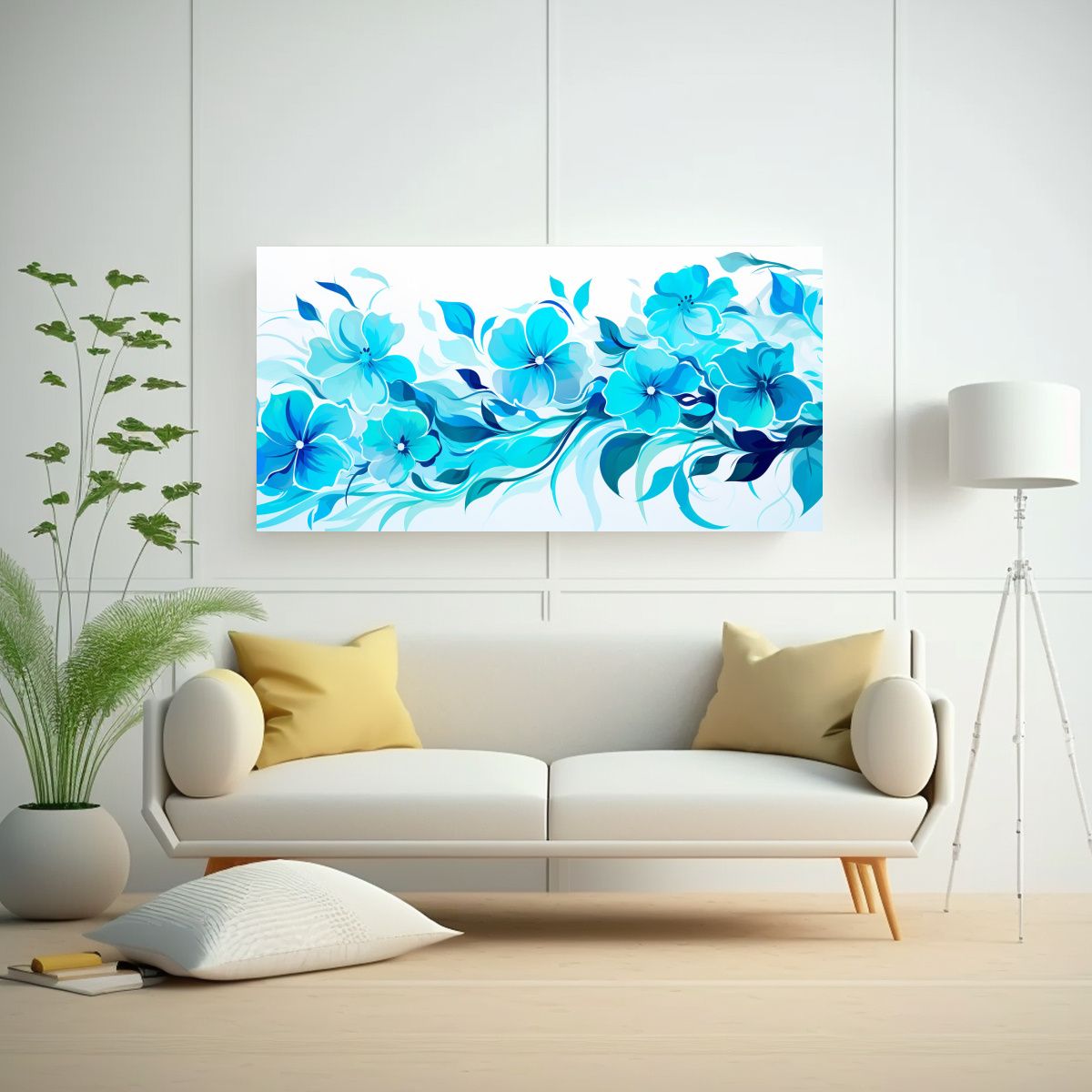 GENERICO - Pinturas Decorativas En Forma Surrealista 60x30 Cm