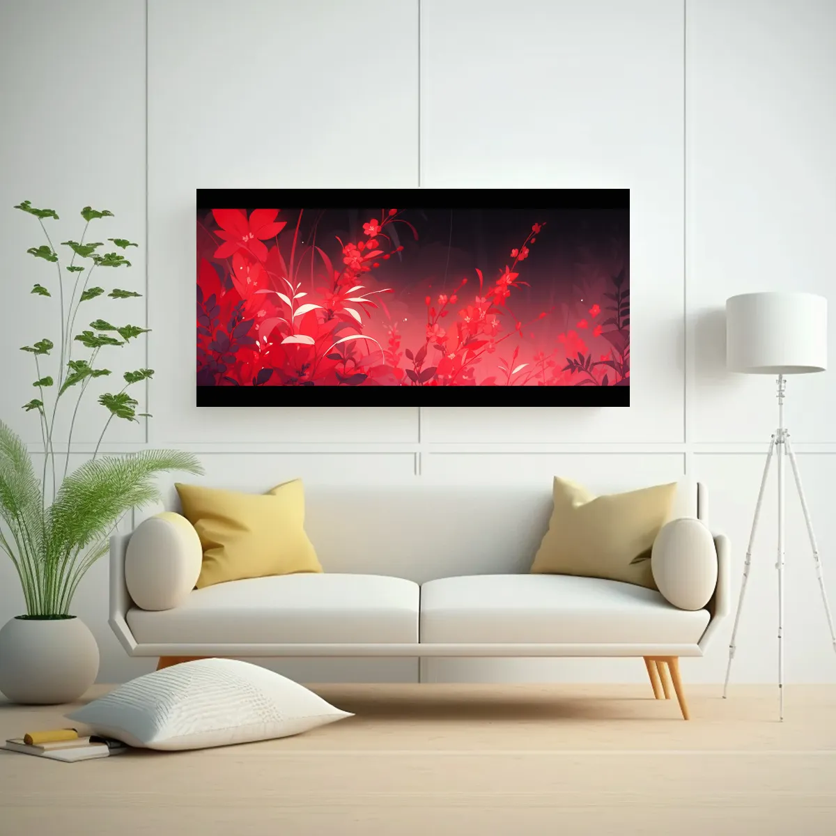 GENERICO - Pinturas De Decoración De Arte Moderno 100x50 Cm