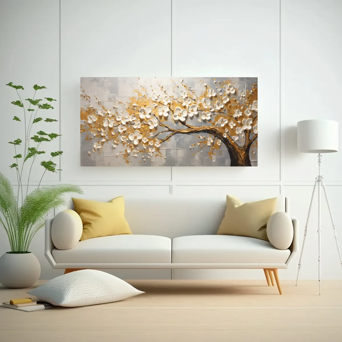 GENERICO - Cuadro Lienzo Sublimado Impacto Visual Pintura 100x50 Cm