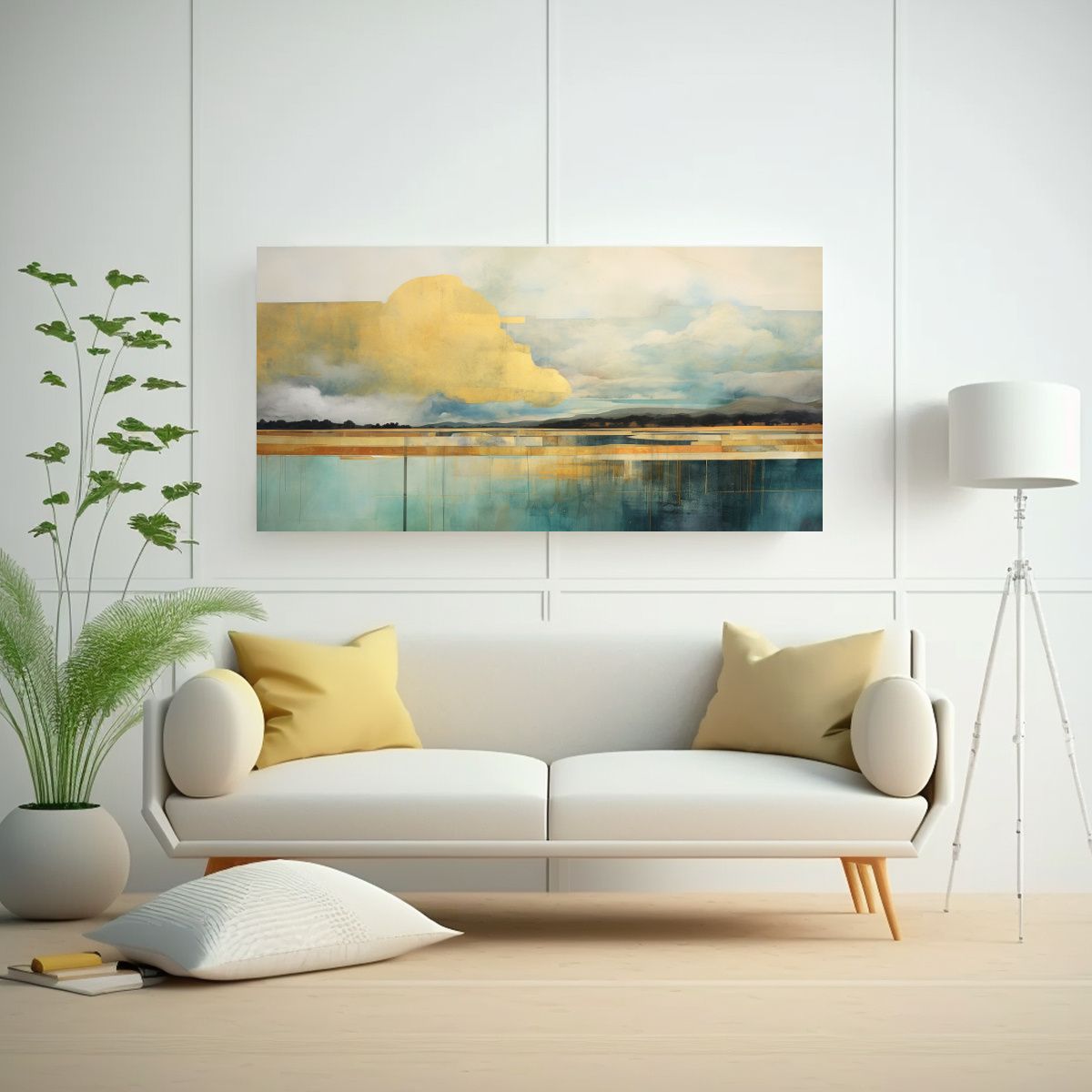 GENERICO - Arte De Pared Colores Armonía Cromática Con 80x40 Cm