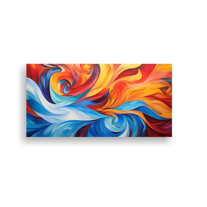 GENERICO - Pinturas Decorativas De Patrones Abstractos 60x30 Cm