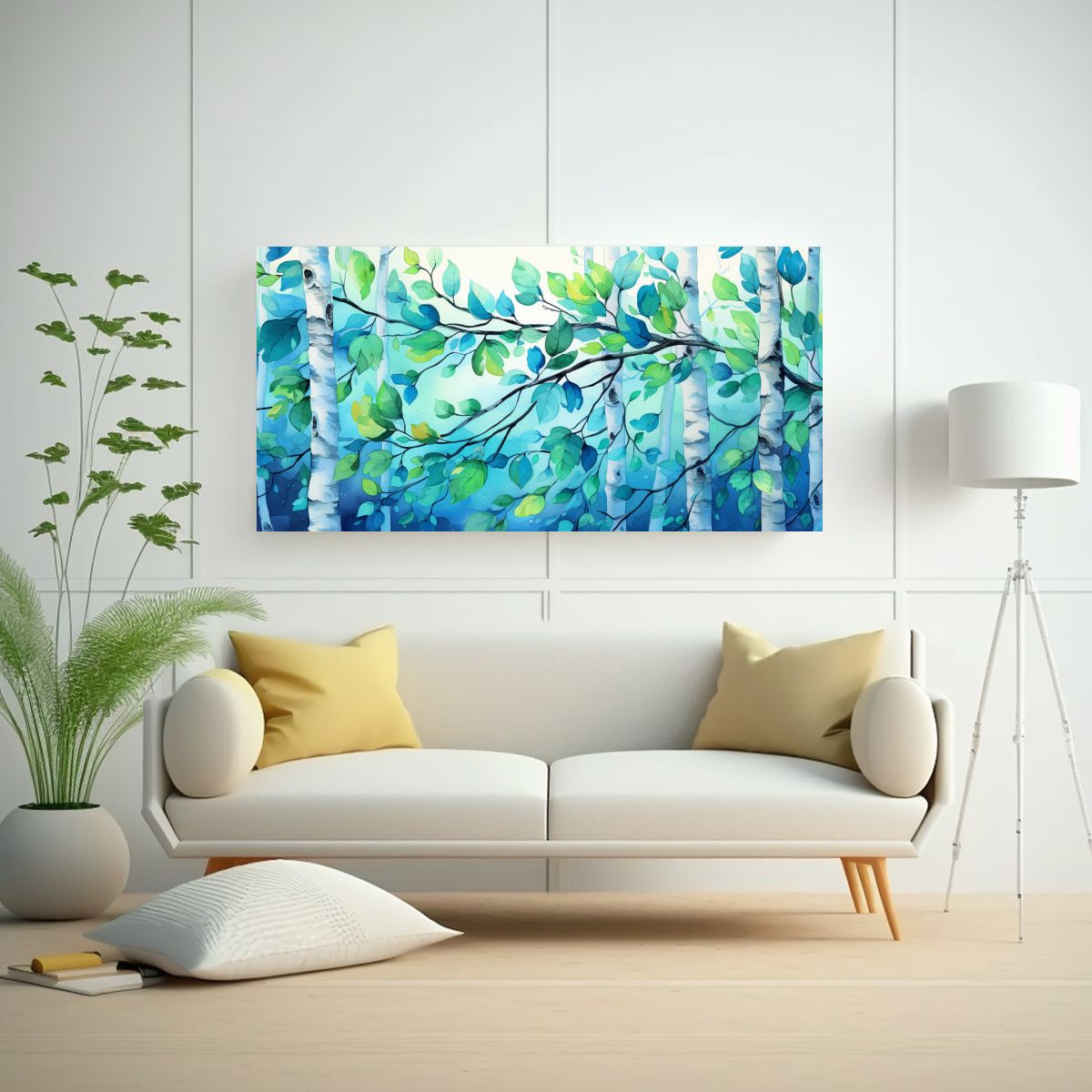GENERICO - Pintura De Decoración Lienzo Fotografía De 80x40 Cm