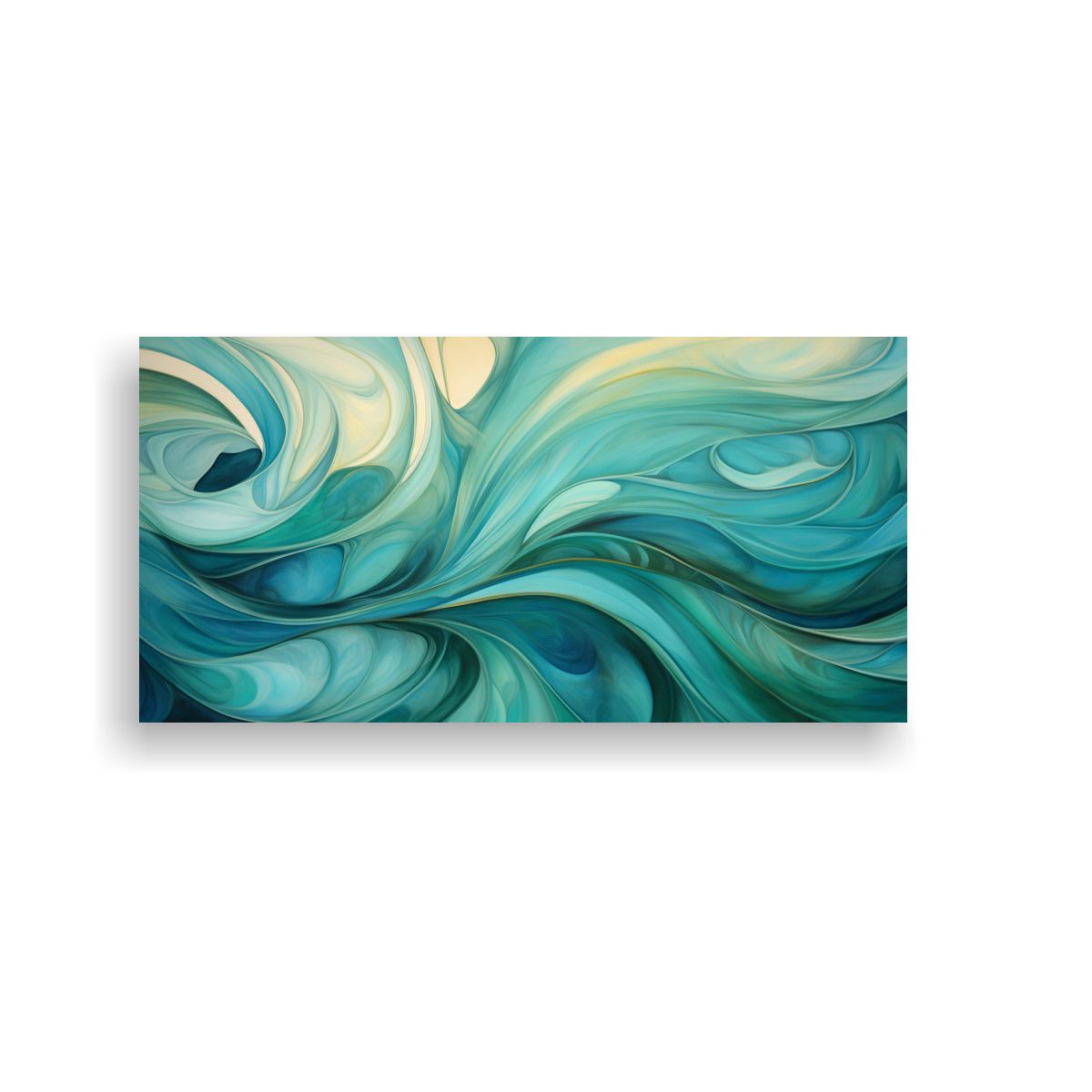 GENERICO - Cuadro De Personalidad Creativa Fusión 60x30 Cm