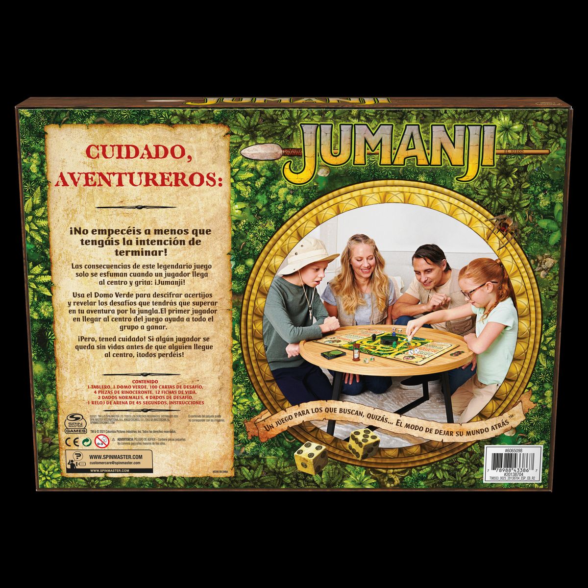 IMEXPORTA - Juego de Mesa Desafio Jumanji.