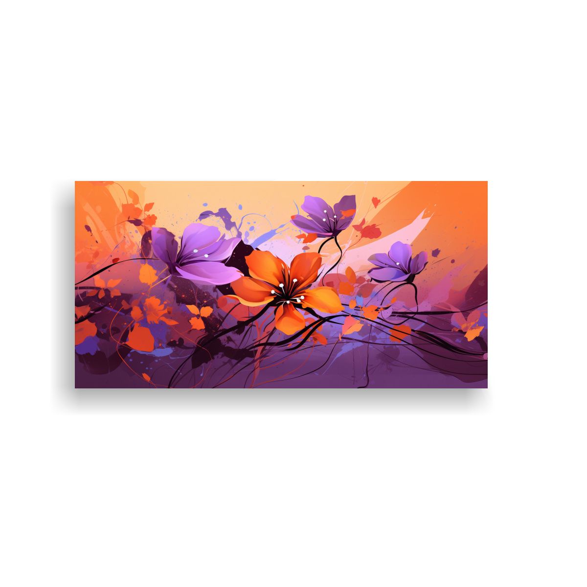 GENERICO - Pinturas De Decoración Con Atmósfera Neonoir En 80x40 Cm