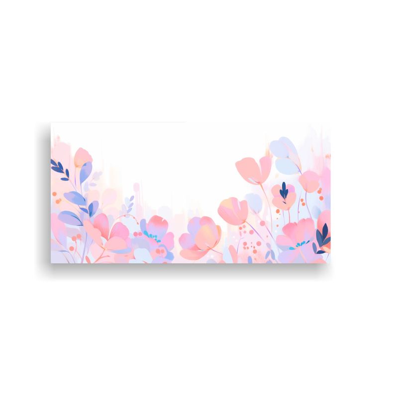 GENERICO - Pinturas Decorativas De Estilo Medio Con Tonos 60x30 Cm