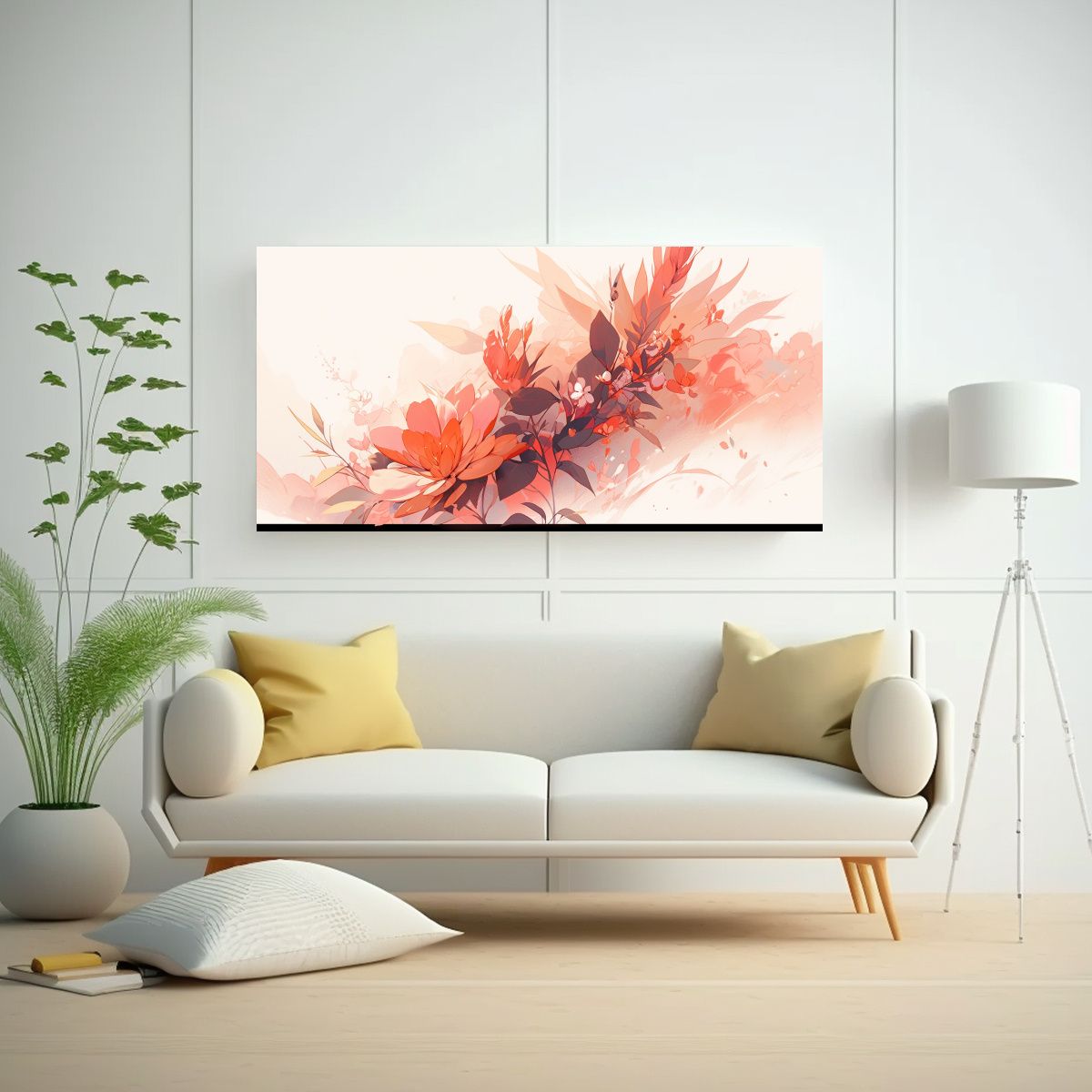 GENERICO - Pintura De Decoración Con Combinación De 60x30 Cm