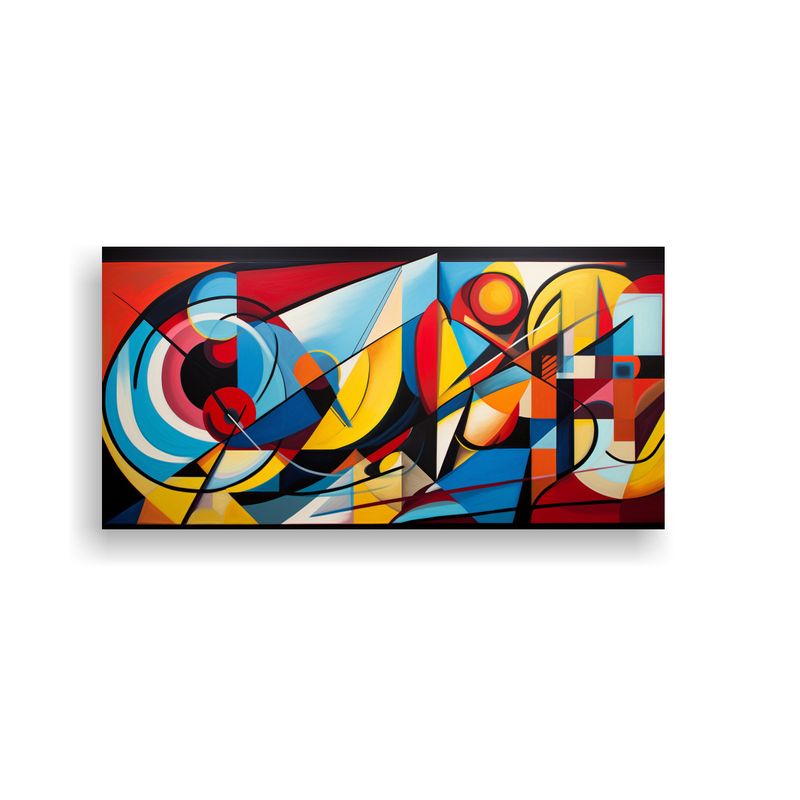 GENERICO - Pinturas Decorativas Estilo Galería 80x40 Cm