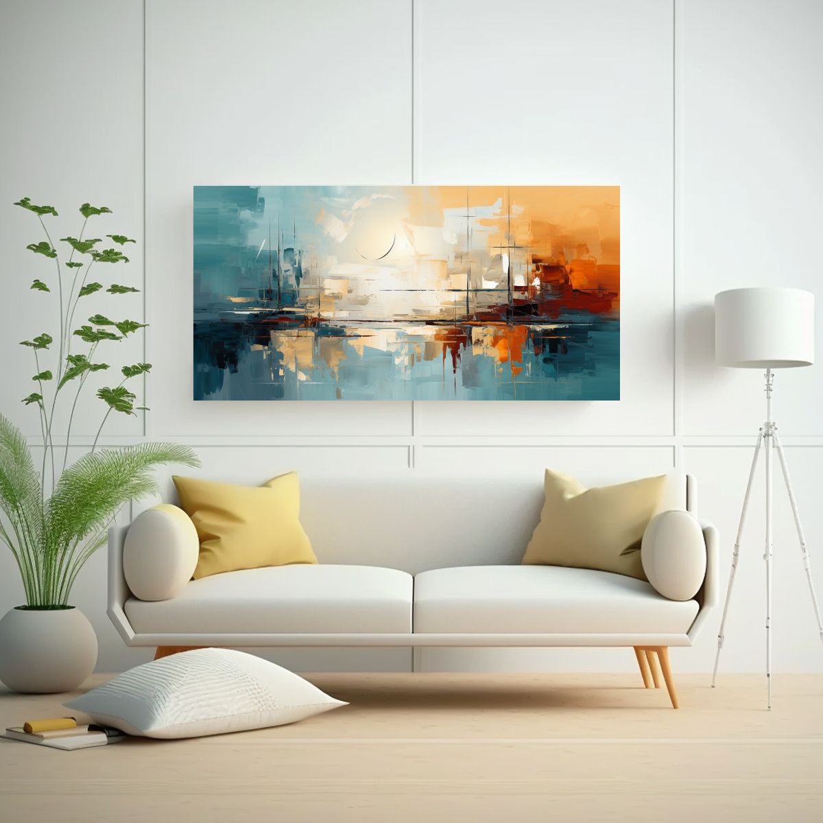 GENERICO - Pintura De Decoración Estilo Ab Saludo Para El 60x30 Cm