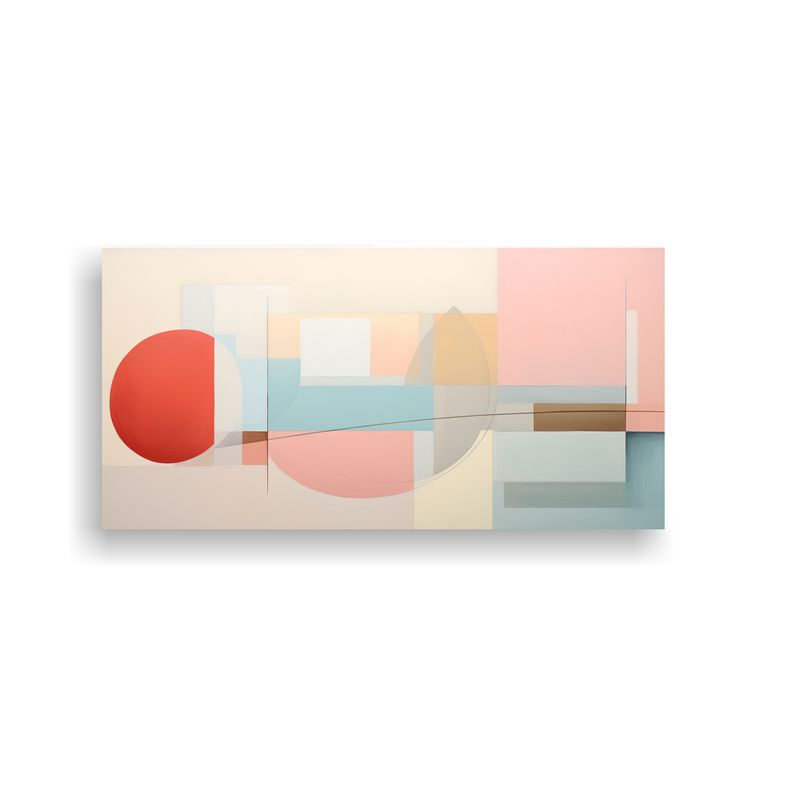 GENERICO - Cuadro Decorativo De Lienzo Con Diseño único Y 80x40 Cm