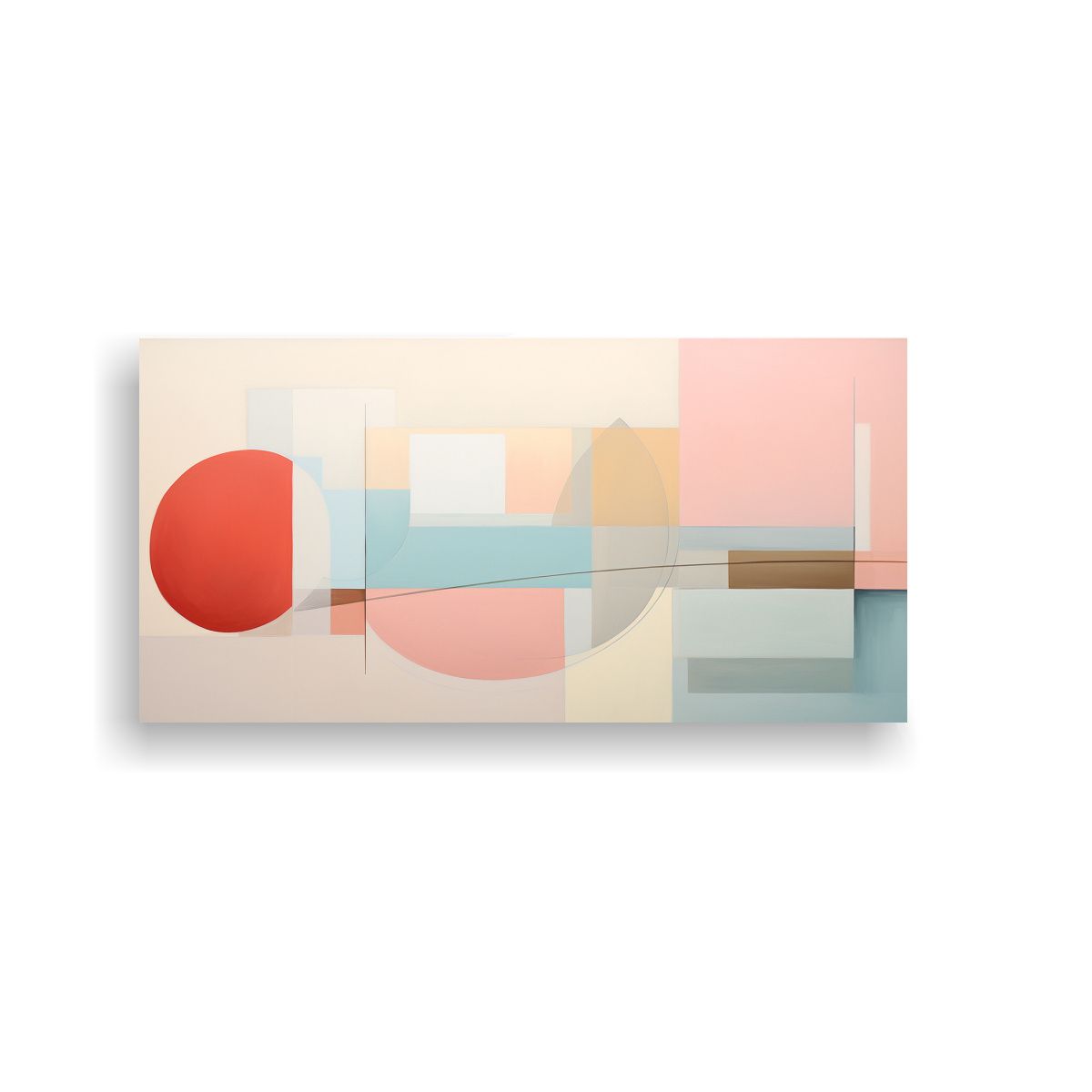 GENERICO - Cuadro Decorativo De Lienzo Con Diseño único Y 100x50 Cm