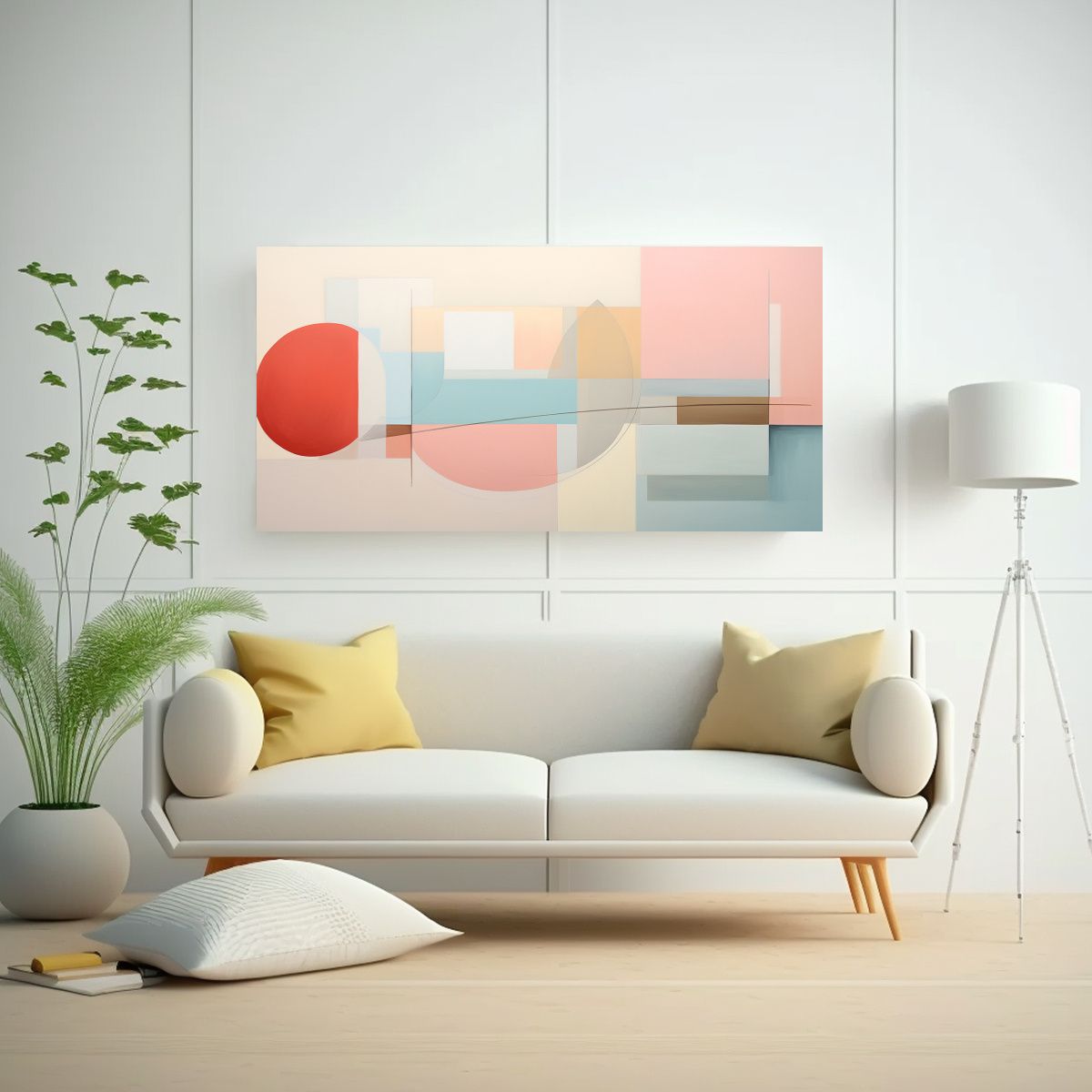 GENERICO - Cuadro Decorativo De Lienzo Con Diseño único Y 100x50 Cm