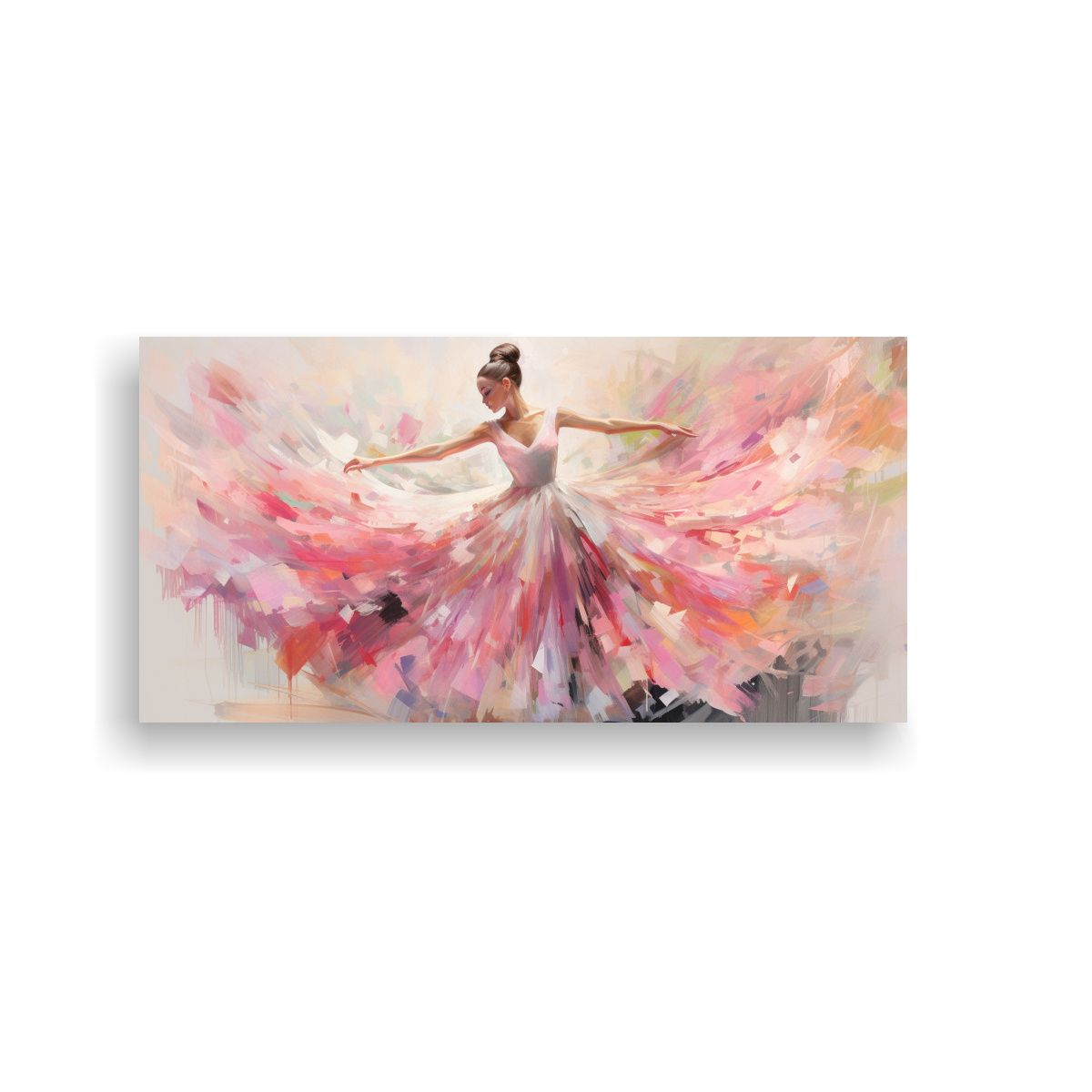 GENERICO - Arte Vanguardia Ballet Ruso Impacto Visual La 60x30 Cm