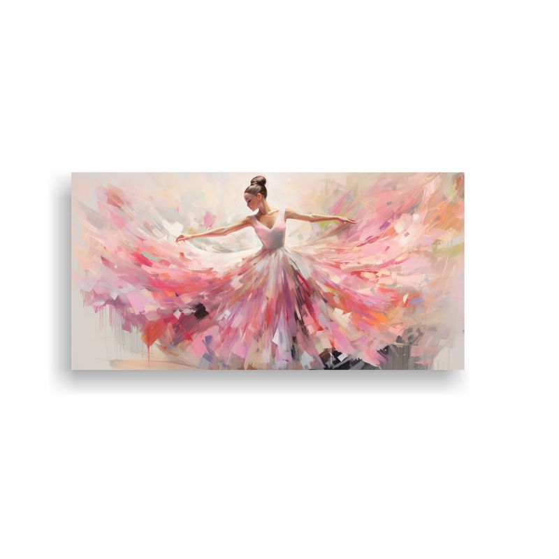 GENERICO - Arte Vanguardia Ballet Ruso Impacto Visual La 80x40 Cm