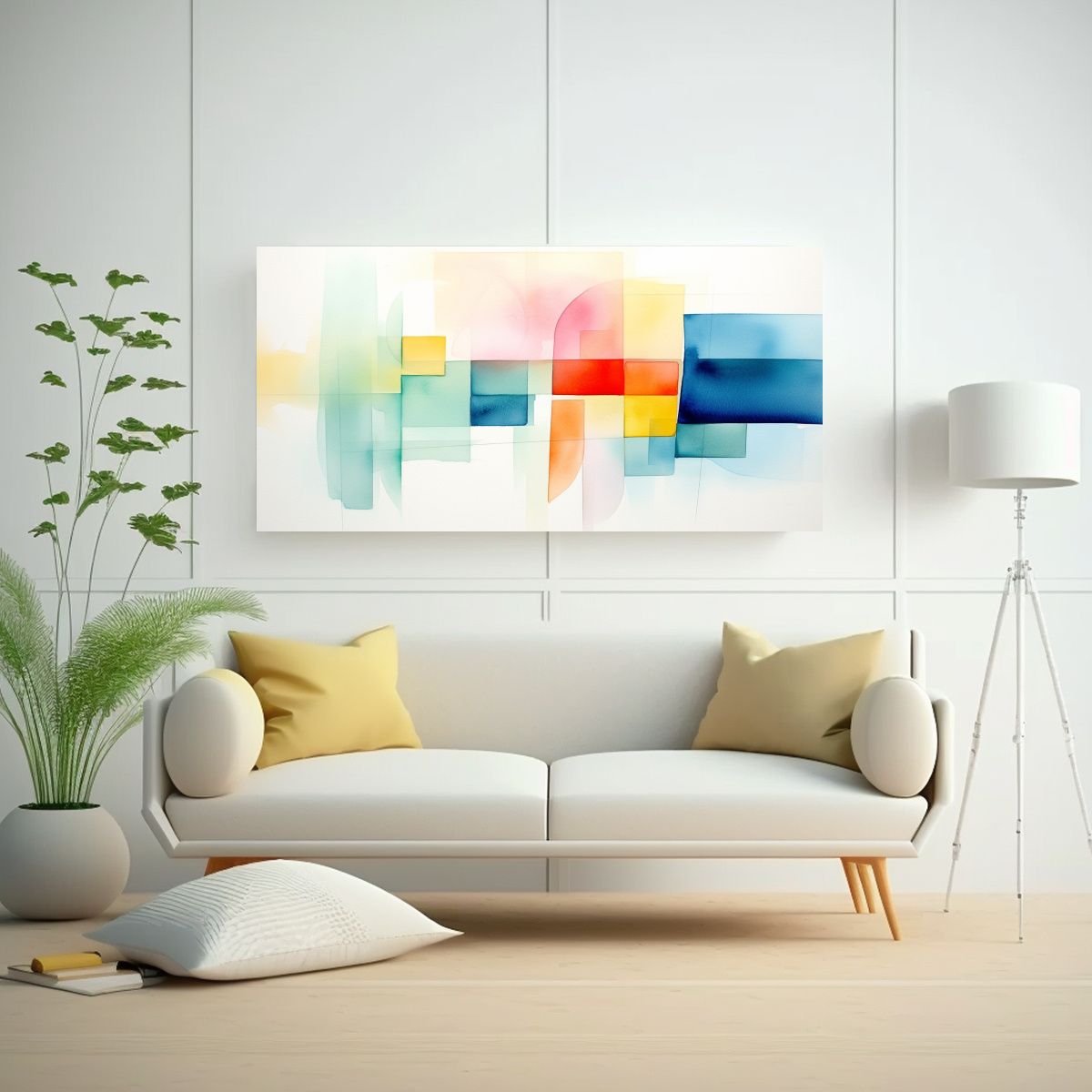 GENERICO - Pinturas De Decoración Arte Patron Fusión 100x50 Cm